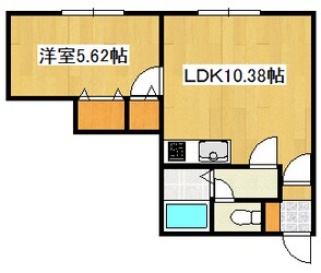 物件間取画像